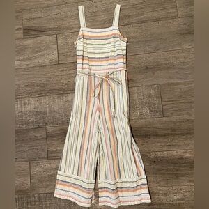 Women’s striped jumpsuit- S